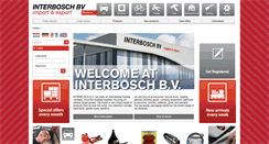 Desktop Screenshot of interbosch.nl